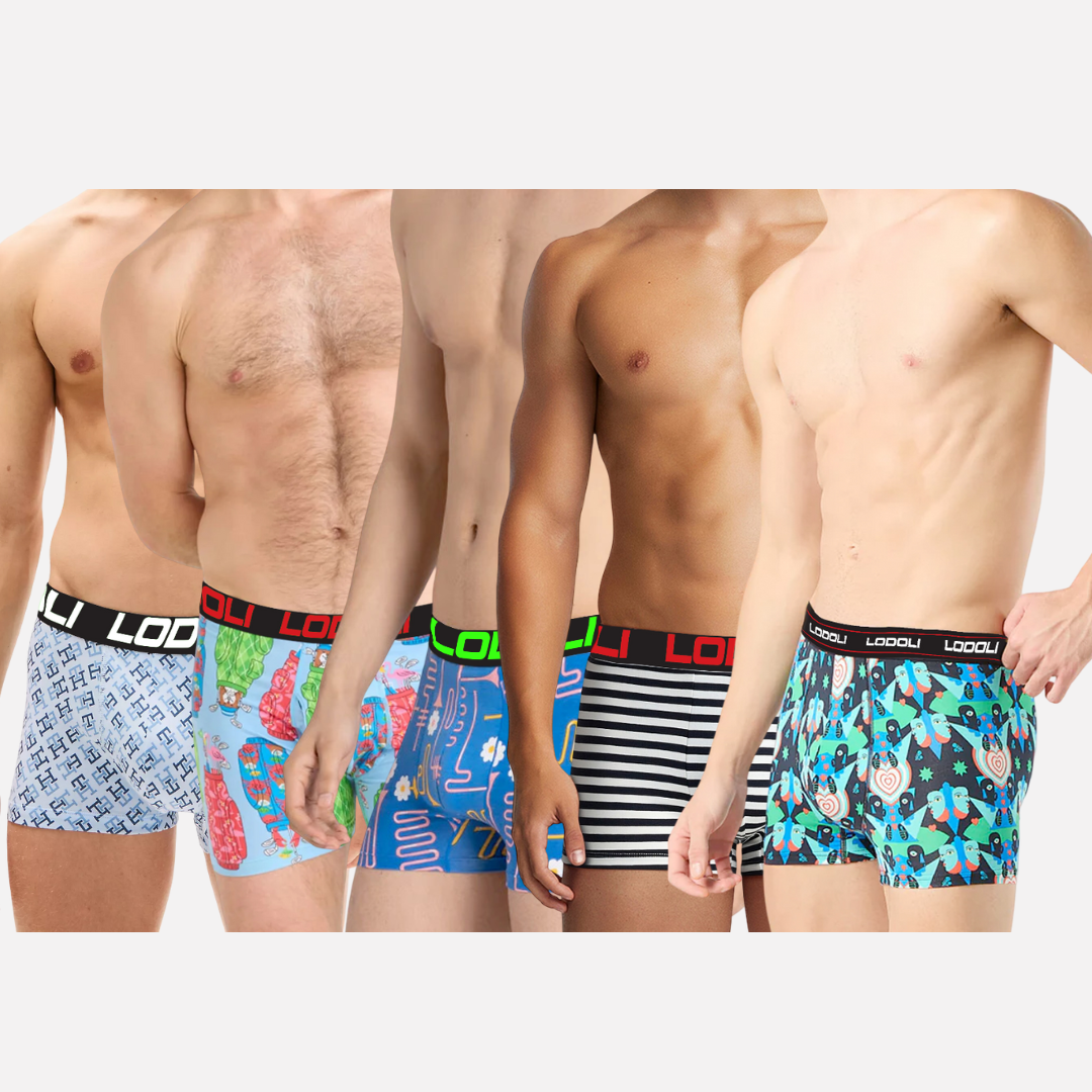 Lodoli USA Pack of 5 Trunk - Printed