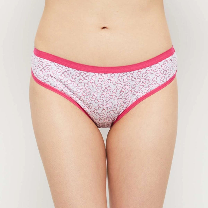 Jackadams USA Pack of 3 Women Outer elastic Panties Antibacterial Cotton Lycra Strech Hipster Panty, Moisture Wicking(Color & Prints May Vary)