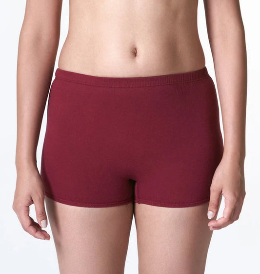 Lodoli USA Pack of 2 Women Plain BoyLeg (Color & Prints May Vary)