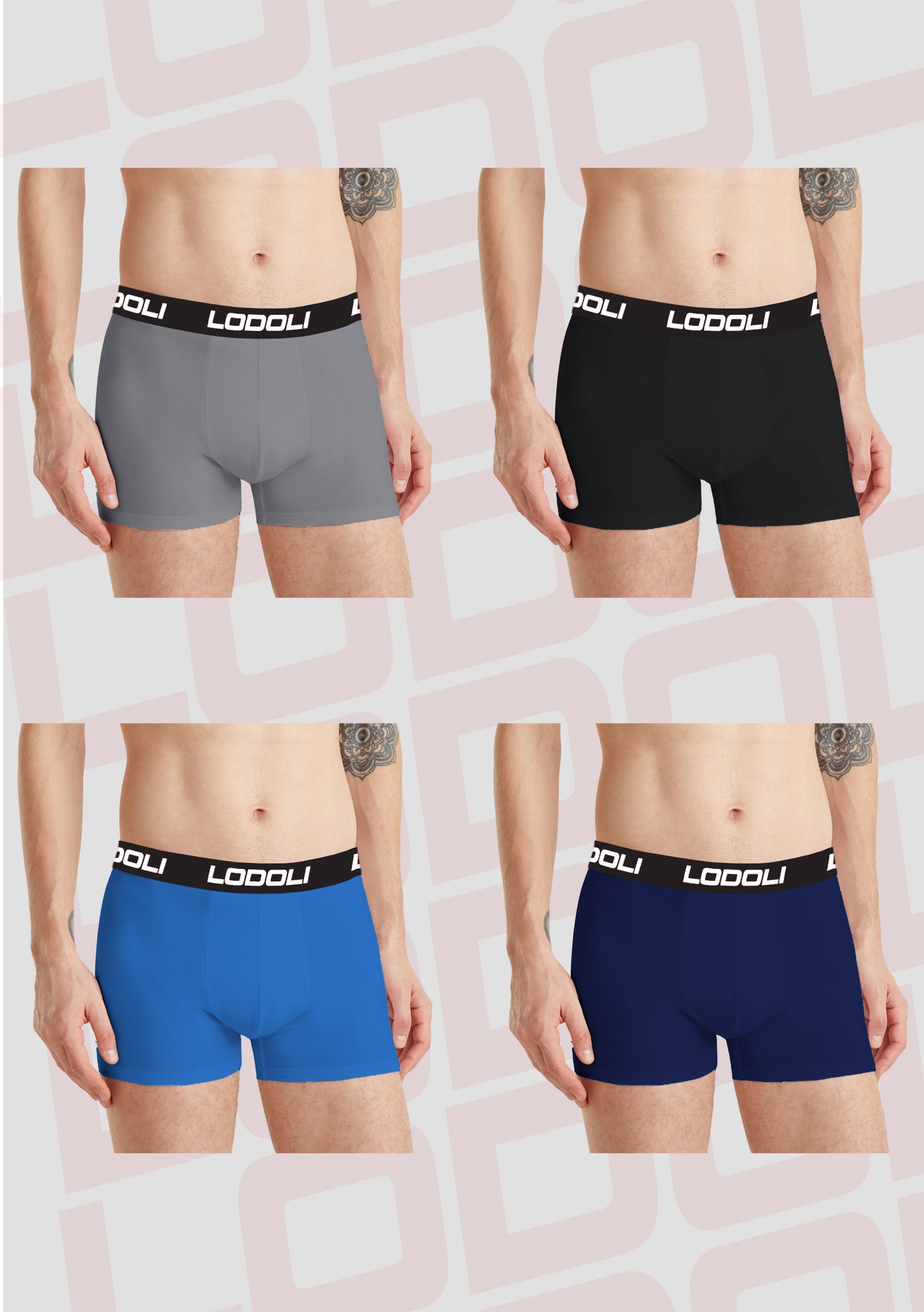 Lodoli USA Pack of 2 Trunk - Plain