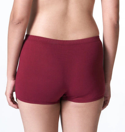 Jackadams USA  Pack of 4 Women Plain BoyLeg (Color & Prints May Vary)