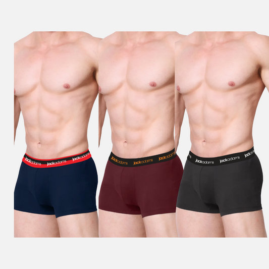 Jackadams USA Pack of 3 Trunk - Plain