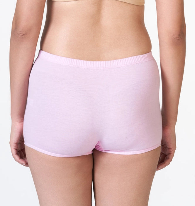 Jackadams USA  Pack of 4 Women Plain BoyLeg (Color & Prints May Vary)